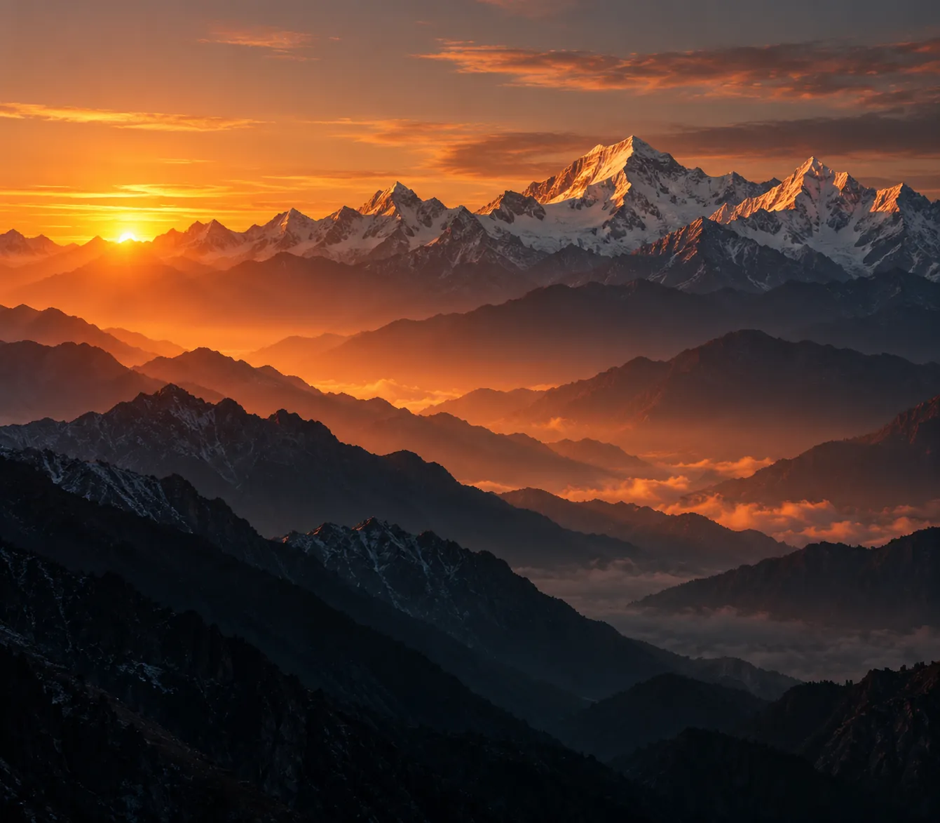 Munții Himalaya, locul de origine al shilajitului Zesto